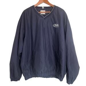 Vintage Y2k Bud Light Golf Windbreaker Pullover Navy - XL
